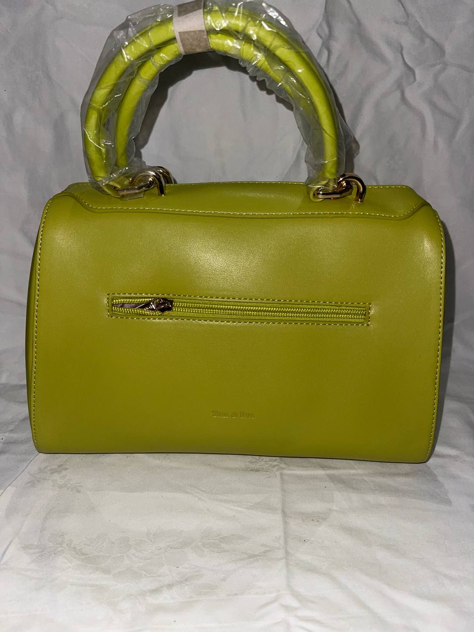 Sac à main Tom & Eva RC Vert-Dorée