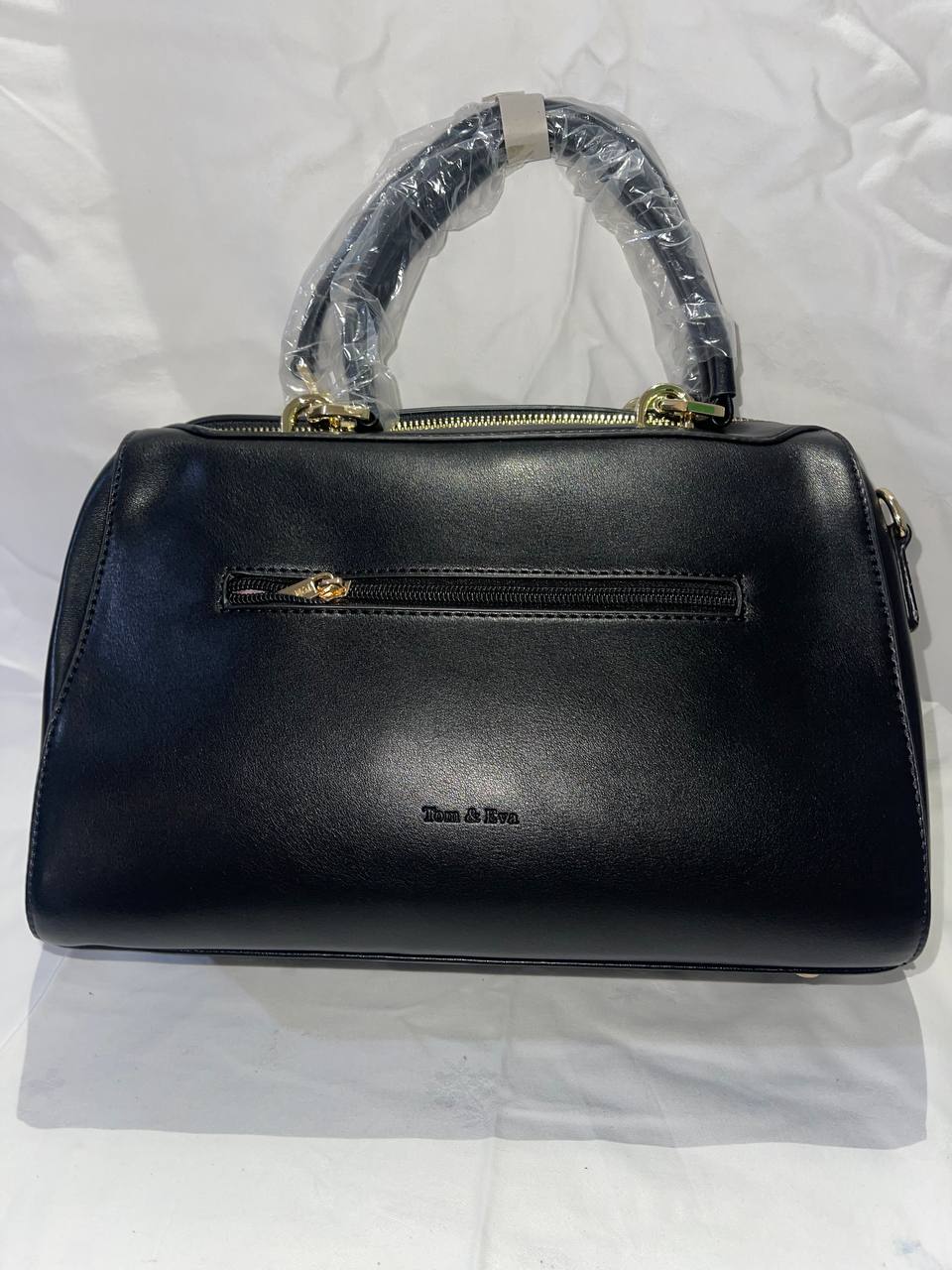 Sac à main Tom & Eva RC Blanc-Noir