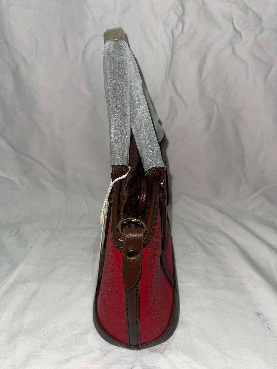 Sac à main Tom & Eva 24C Rouge / Marron