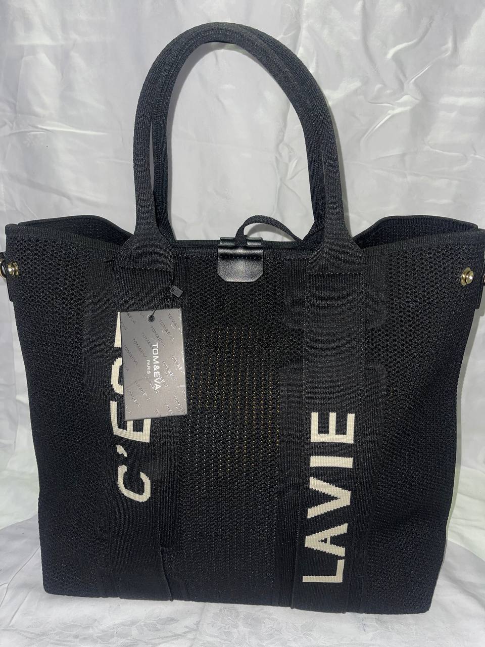 Sac à main Tom & Eva Grand 24B-5014 Noir