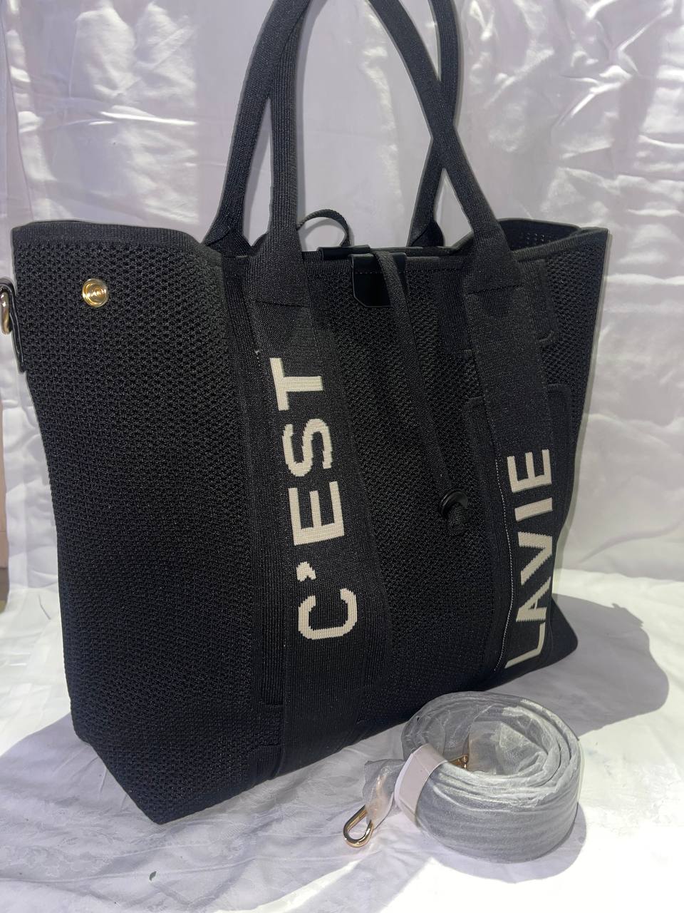 Sac à main Tom & Eva Grand 24B-5014 Noir