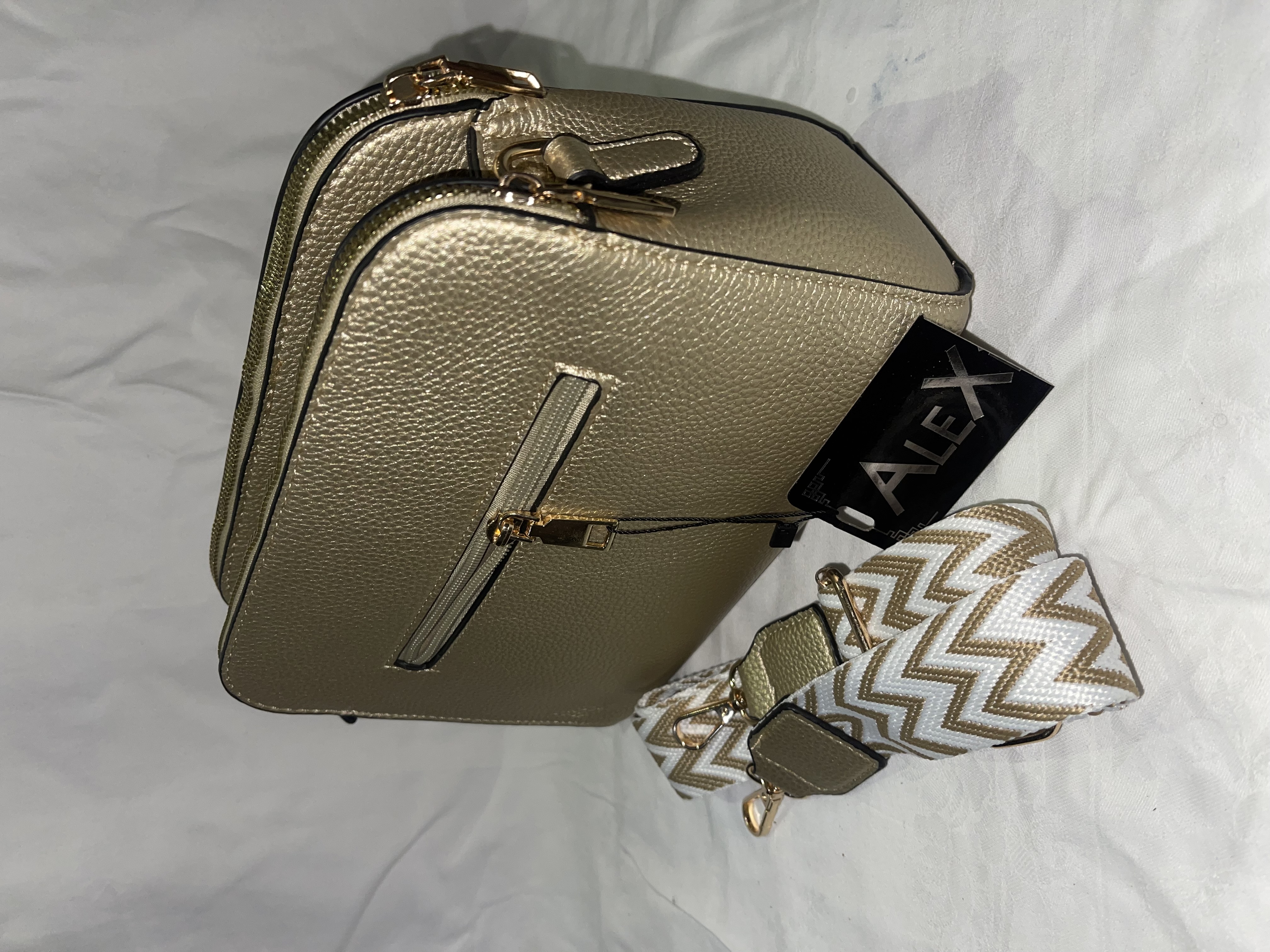 Sac bandoulière Alexia Dorée